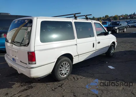 1993 Plymouth Grand Voyager Se из США, поврежденный, VIN 1P4GH44RXPX514314